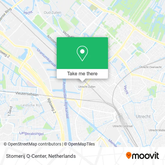Stomerij Q-Center map