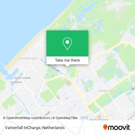 Vattenfall InCharge map