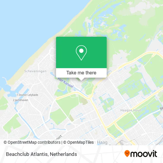 Beachclub Atlantis map