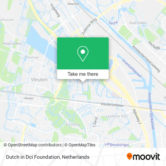 Dutch in Dci Foundation map