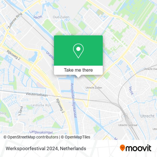 Werkspoorfestival 2024 map