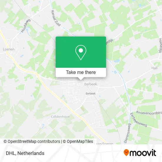 DHL map