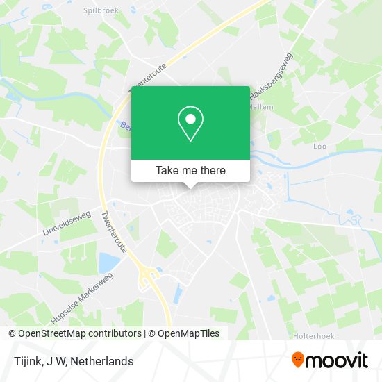 Tijink, J W map