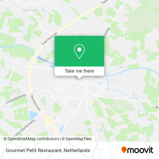 Gourmet Petit Restaurant map
