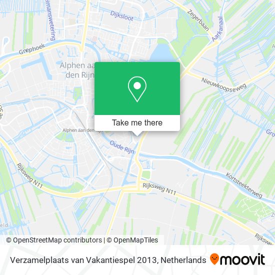 Verzamelplaats van Vakantiespel 2013 map