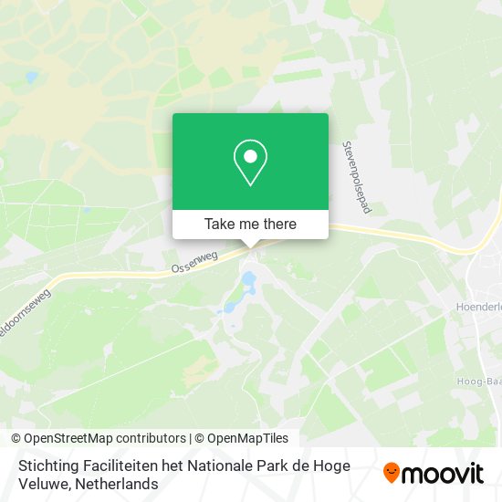 Stichting Faciliteiten het Nationale Park de Hoge Veluwe map