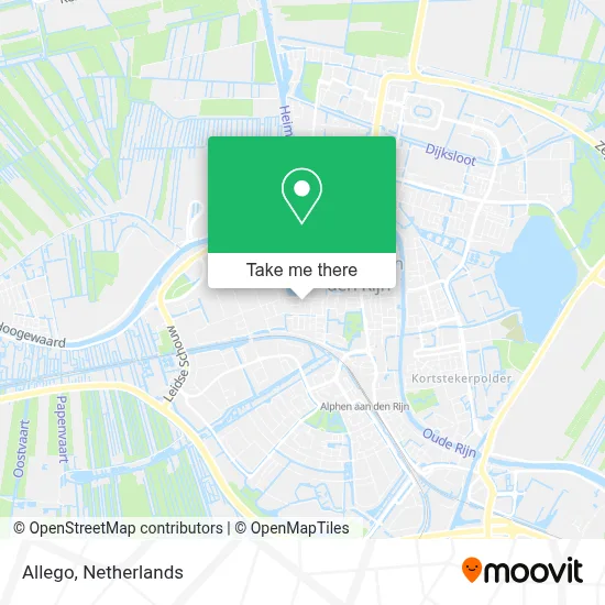 Allego map