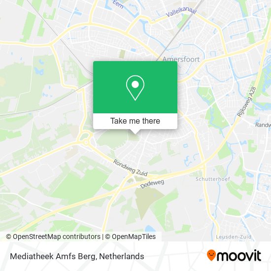 Mediatheek Amfs Berg map