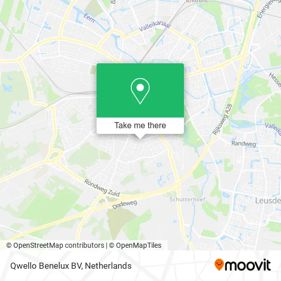 Qwello Benelux BV map