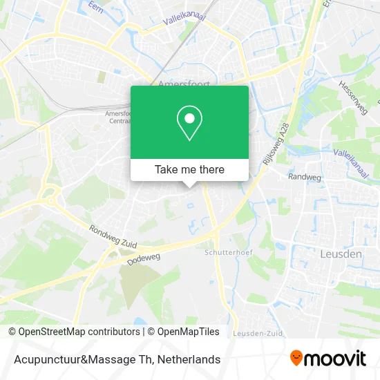 Acupunctuur&Massage Th map