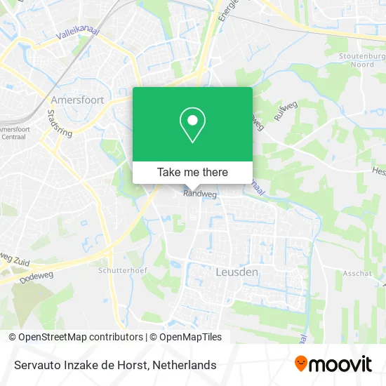 Servauto Inzake de Horst Karte