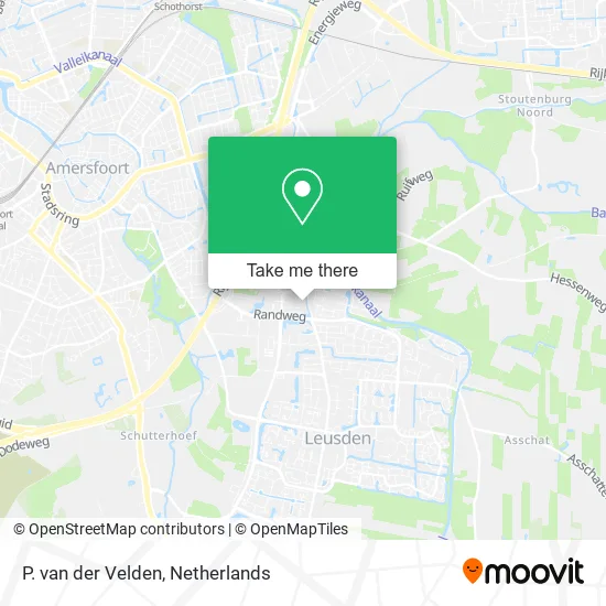 P. van der Velden map