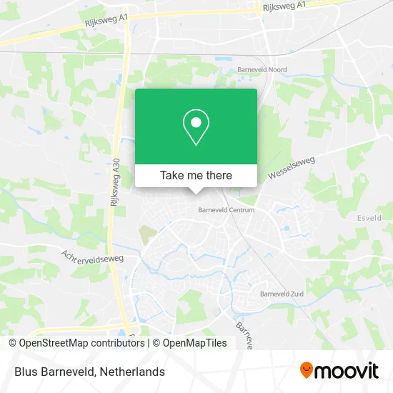 Blus Barneveld map
