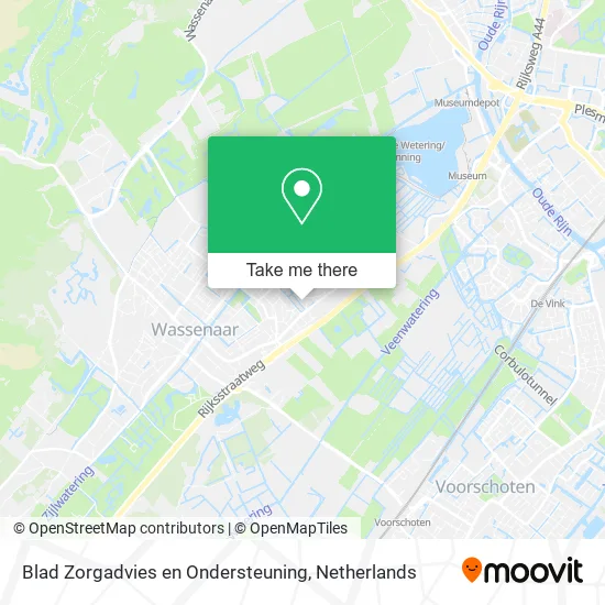 Blad Zorgadvies en Ondersteuning map