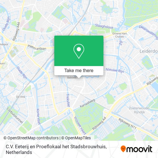 C.V. Eeterij en Proeflokaal het Stadsbrouwhuis map