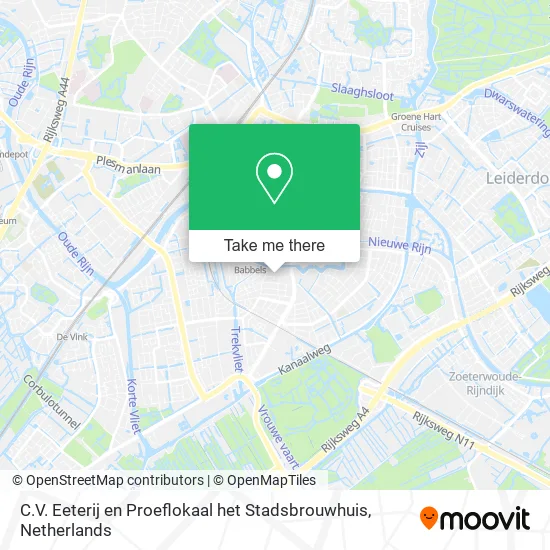 C.V. Eeterij en Proeflokaal het Stadsbrouwhuis map