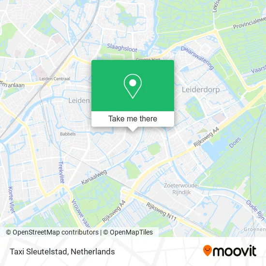 Taxi Sleutelstad map