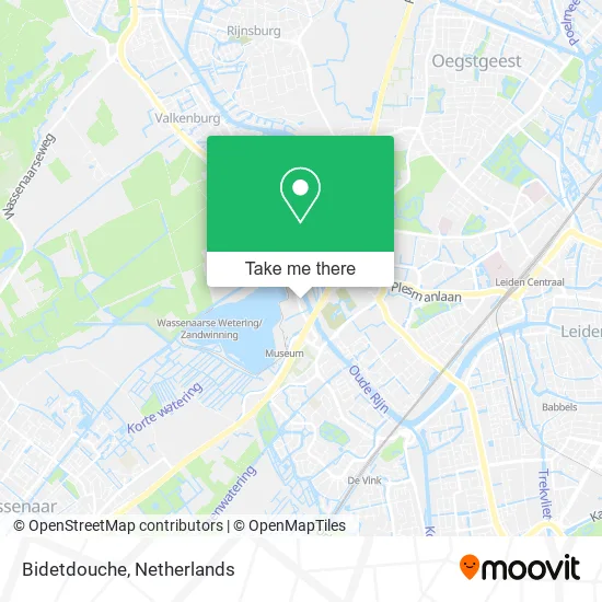 Bidetdouche map