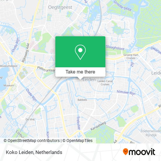 Koko Leiden map