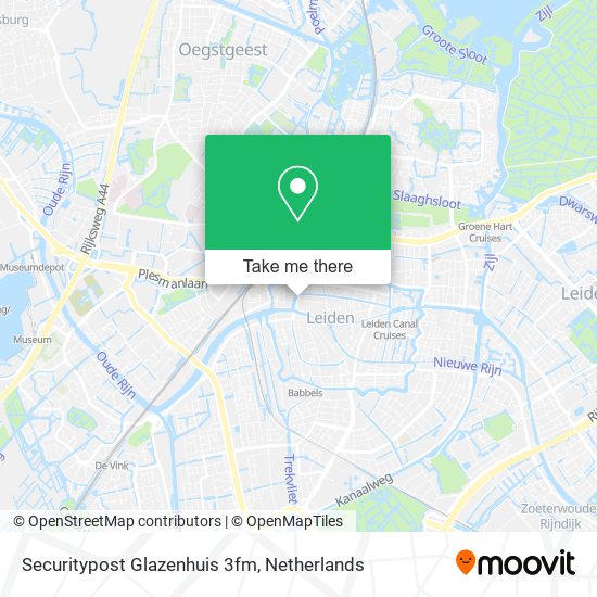 Securitypost Glazenhuis 3fm map