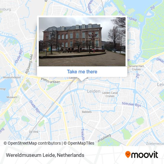 Wereldmuseum Leide map