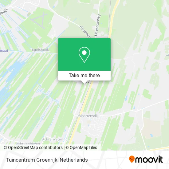 Tuincentrum Groenrijk map