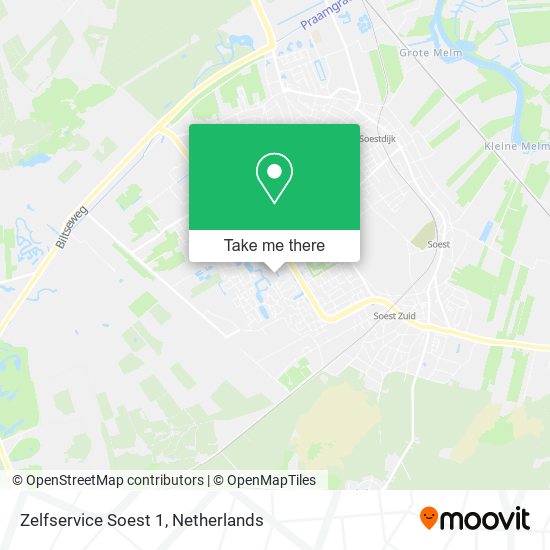 Zelfservice Soest 1 map