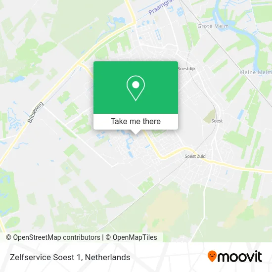 Zelfservice Soest 1 map