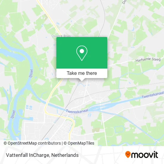 Vattenfall InCharge map
