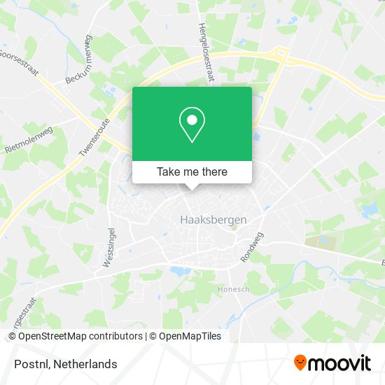 Postnl map