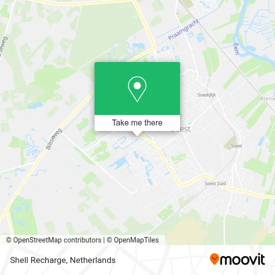 Shell Recharge map