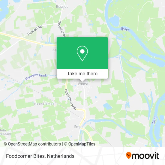 Foodcorner Bites map