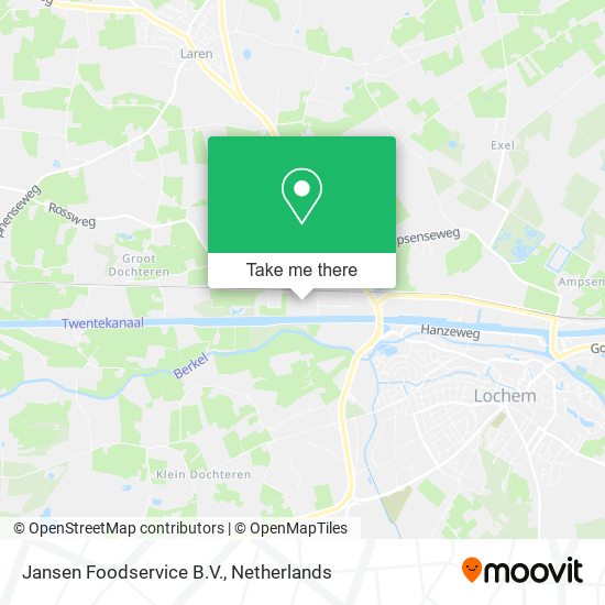 Jansen Foodservice B.V. map