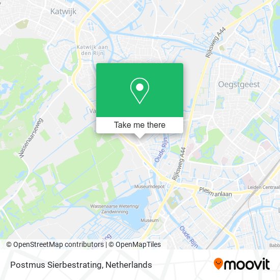 Postmus Sierbestrating map