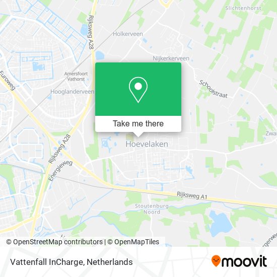 Vattenfall InCharge map