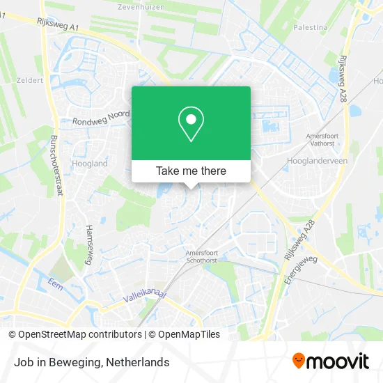 Job in Beweging map