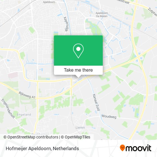 Hofmeijer Apeldoorn map