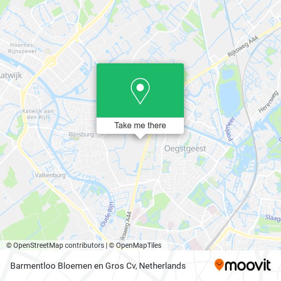 Barmentloo Bloemen en Gros Cv map