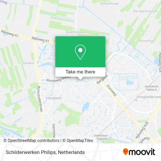Schilderwerken Philips map