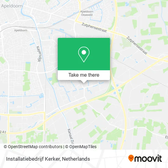 Installatiebedrijf Kerker map