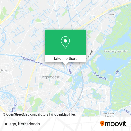 Allego map