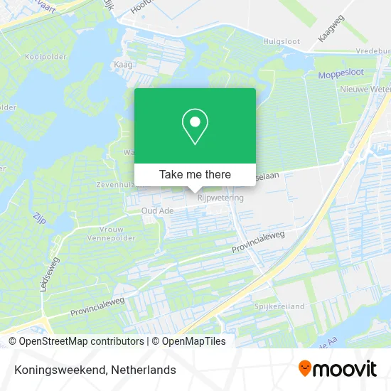 Koningsweekend map