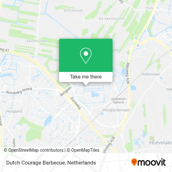 Dutch Courage Barbecue map