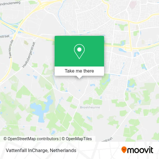 Vattenfall InCharge map