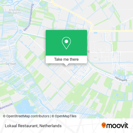 Lokaal Restaurant map