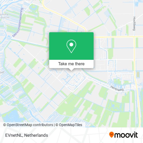 EVnetNL map