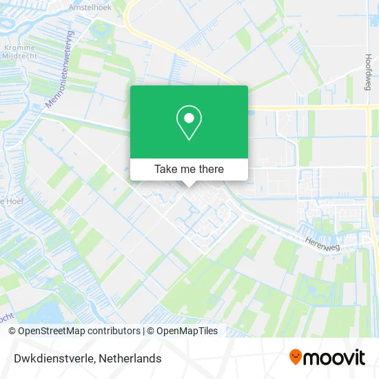 Dwkdienstverle map