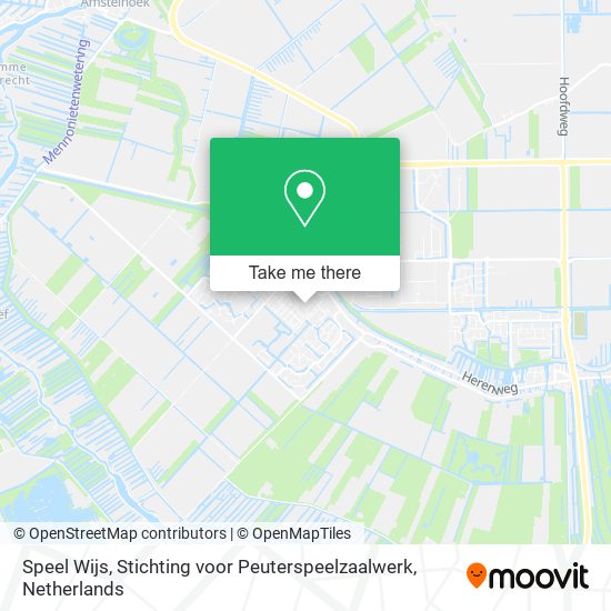 Speel Wijs, Stichting voor Peuterspeelzaalwerk map