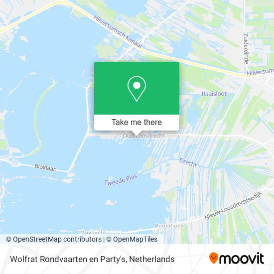 Wolfrat Rondvaarten en Party's map