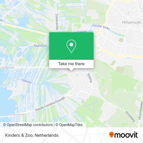 Kinders & Zoo map